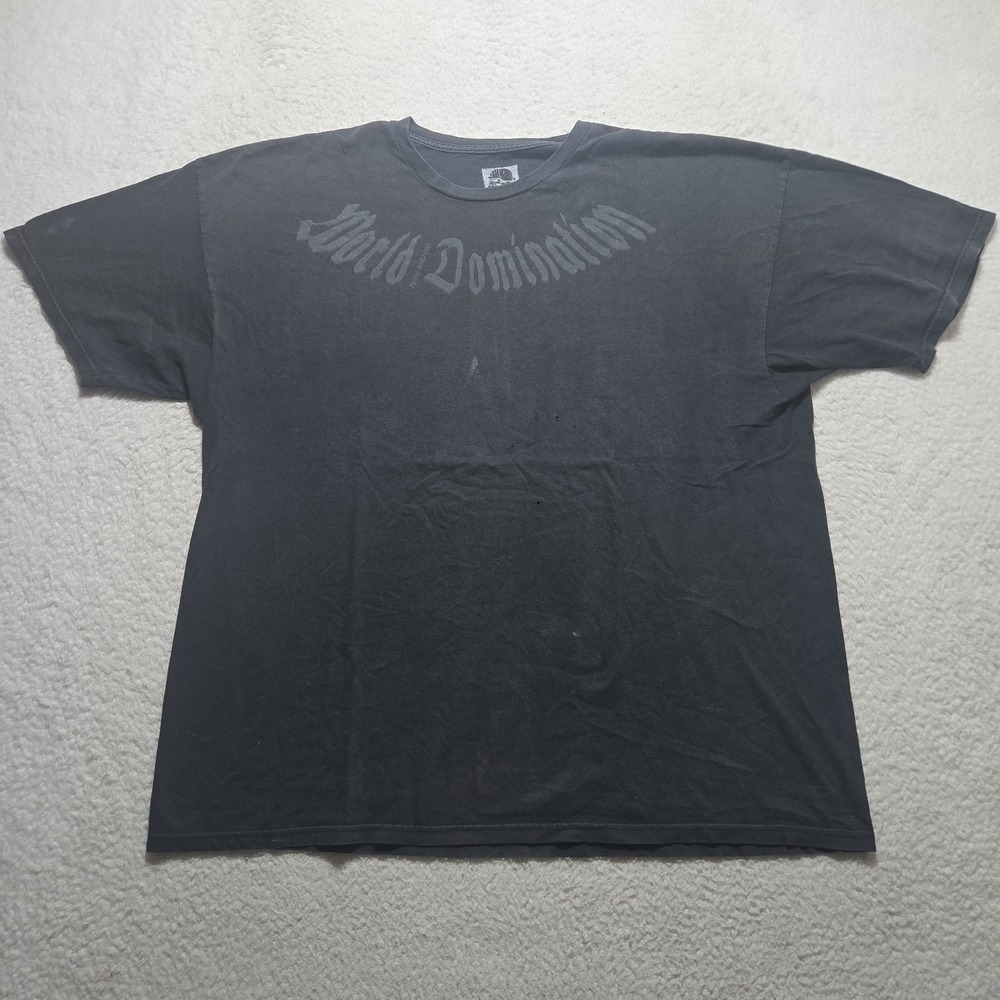 Y2K‎ Metal Mulisha T Shirt Size 2XL Distressed Faded Grunge Filth Muck Grime